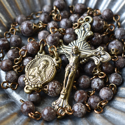 Majestic Jasper 5 Decade Rosary