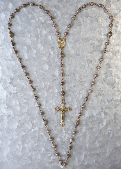 Majestic Jasper 5 Decade Rosary