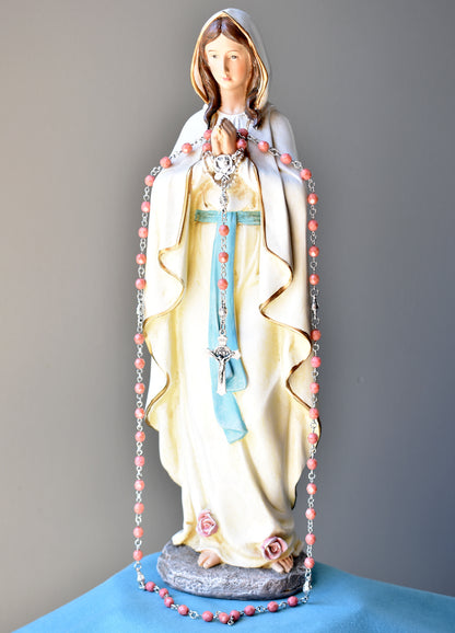 Blushed Rose Blessings Rosary