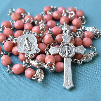 Blushed Rose Blessings Rosary