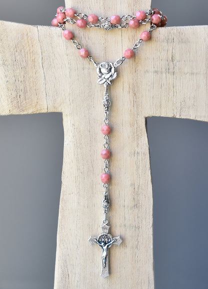 Blushed Rose Blessings Rosary