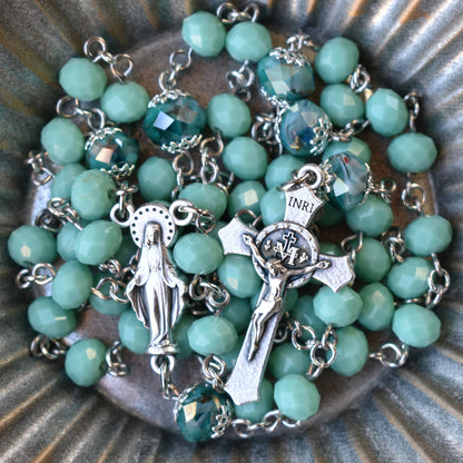 Bermuda Teal Rosary