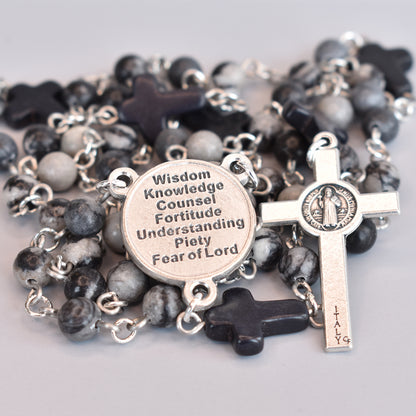 Gifts of the Spirit Stone Rosary