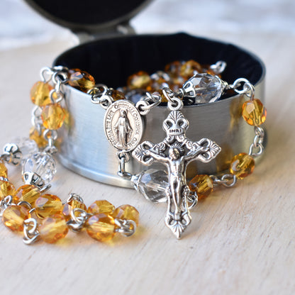 Dainty Birthstone Rosary