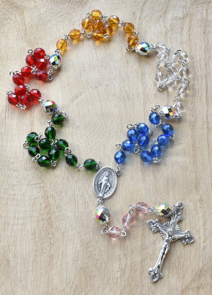 Custom Family Birthstone Rosary