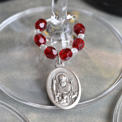 Stem Gems™ Saintly Sipping, Christmas