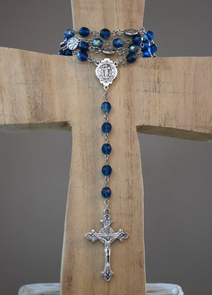 Caspian Blue Stations of the Cross Chaplet