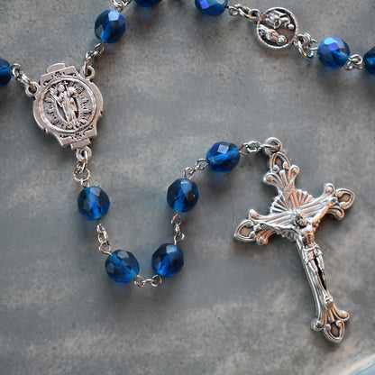 Caspian Blue Stations of the Cross Chaplet