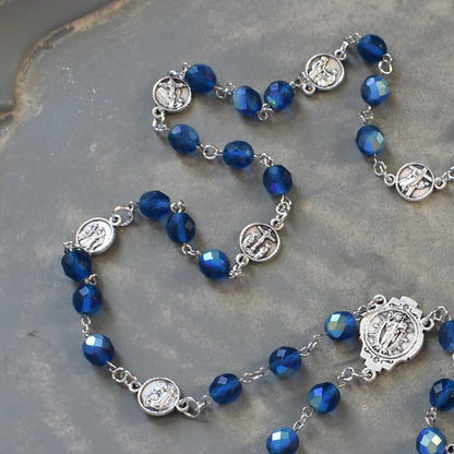 Caspian Blue Stations of the Cross Chaplet