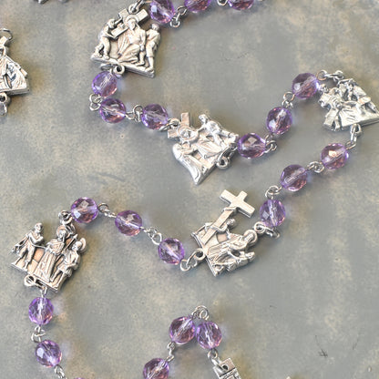 Purple Stations of the Cross Chaplet