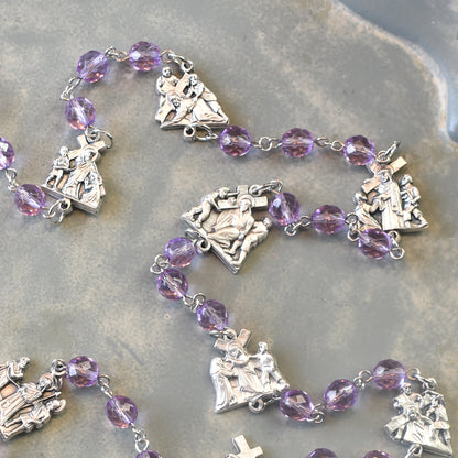 Purple Stations of the Cross Chaplet