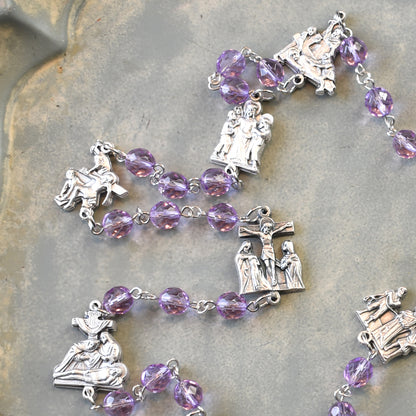 Purple Stations of the Cross Chaplet