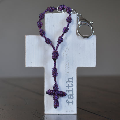 Wandering Rosary™ Piously Purple