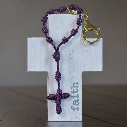 Wandering Rosary™ Piously Purple