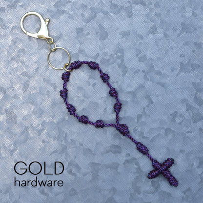 Wandering Rosary™ Piously Purple