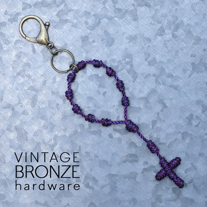 Wandering Rosary™ Piously Purple
